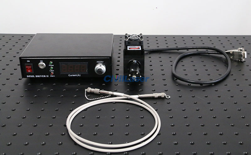 DPSS laser 1064nm 1000mW Fiber Coupled Laser with Power Supply